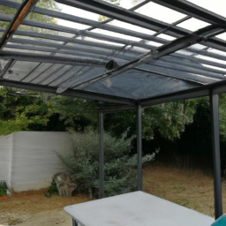 Aménagement de pergola avec fermeture loggia en PVC Genas